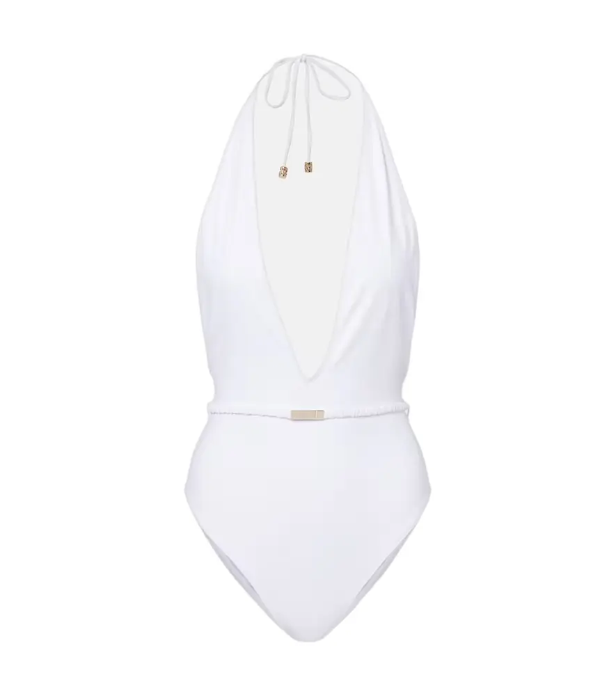 Gucci Halterneck jersey bodysuit