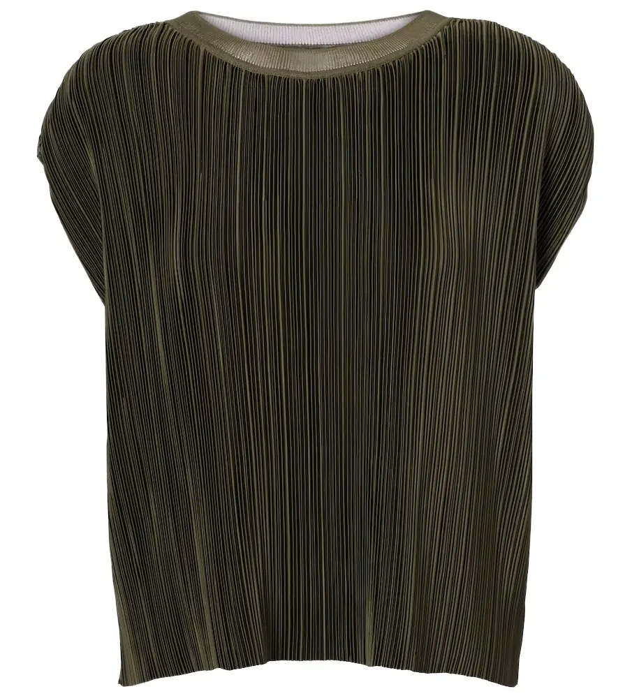 Joseph Cedre plissé satin top