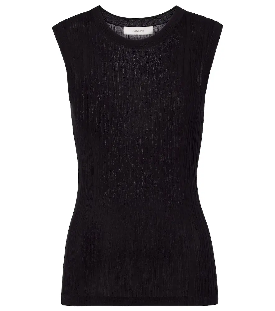 Joseph Calife silk and cotton tank top