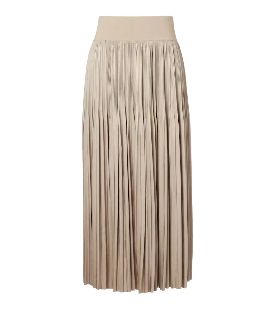 Joseph Rabat plissé midi skirt