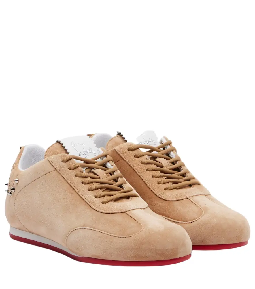 Christian Louboutin Eleonora suede sneakers