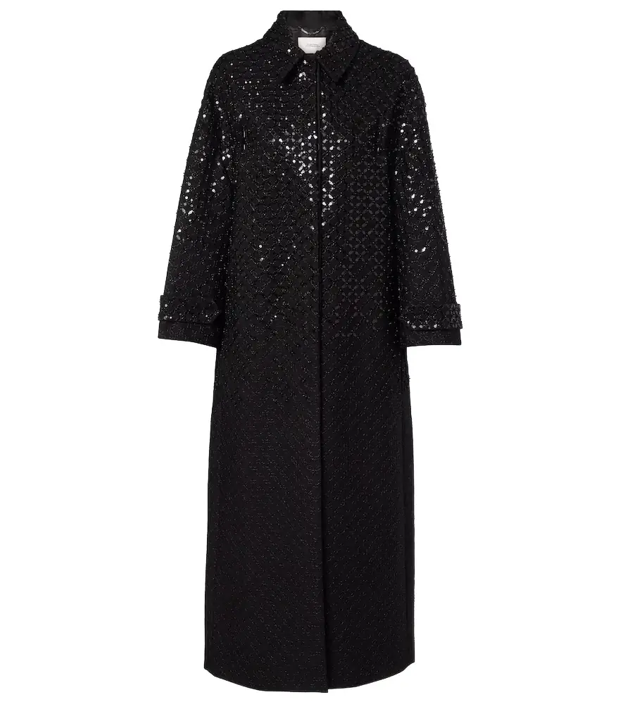 Dorothee Schumacher Sparkling Emotions sequined coat