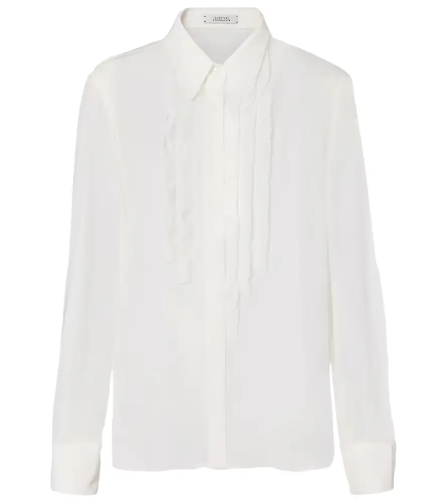 Dorothee Schumacher Sheer Twist georgette blouse