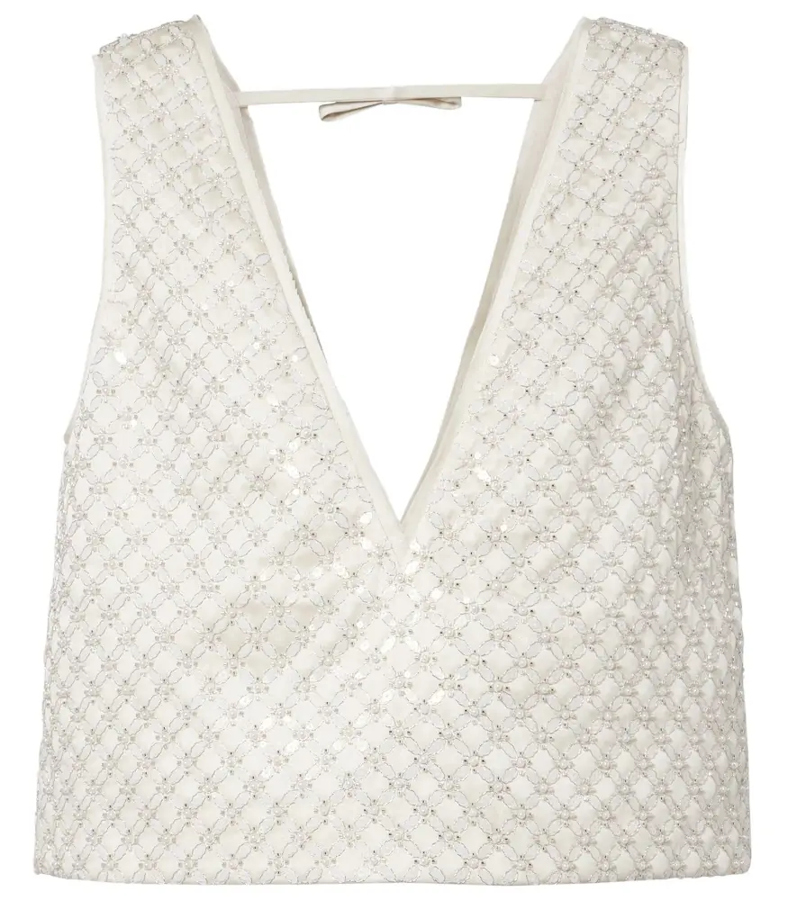 Dorothee Schumacher Sparkling Statement sequined top