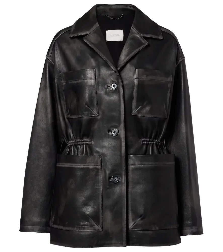 Dorothee Schumacher Sleek Statement leather jacket