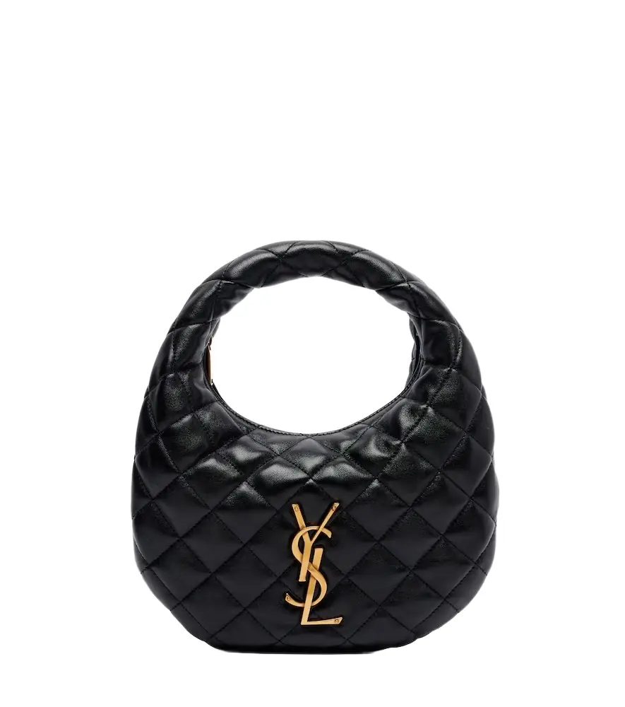 Saint Laurent Icarino Baby quilted leather top-handle bag