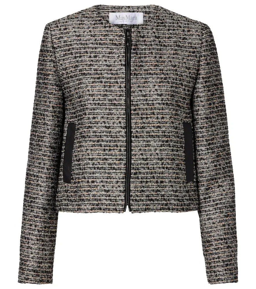Max Mara Volume tweed jacket