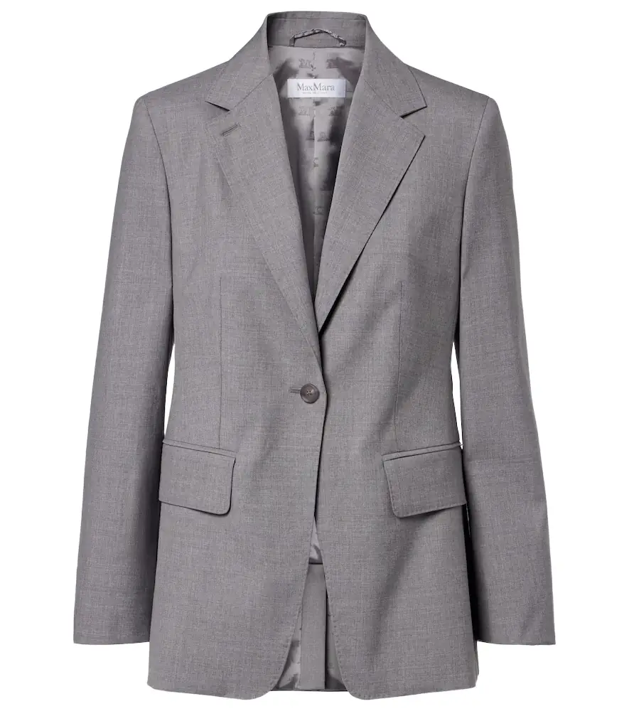 Max Mara Circense virgin wool blazer