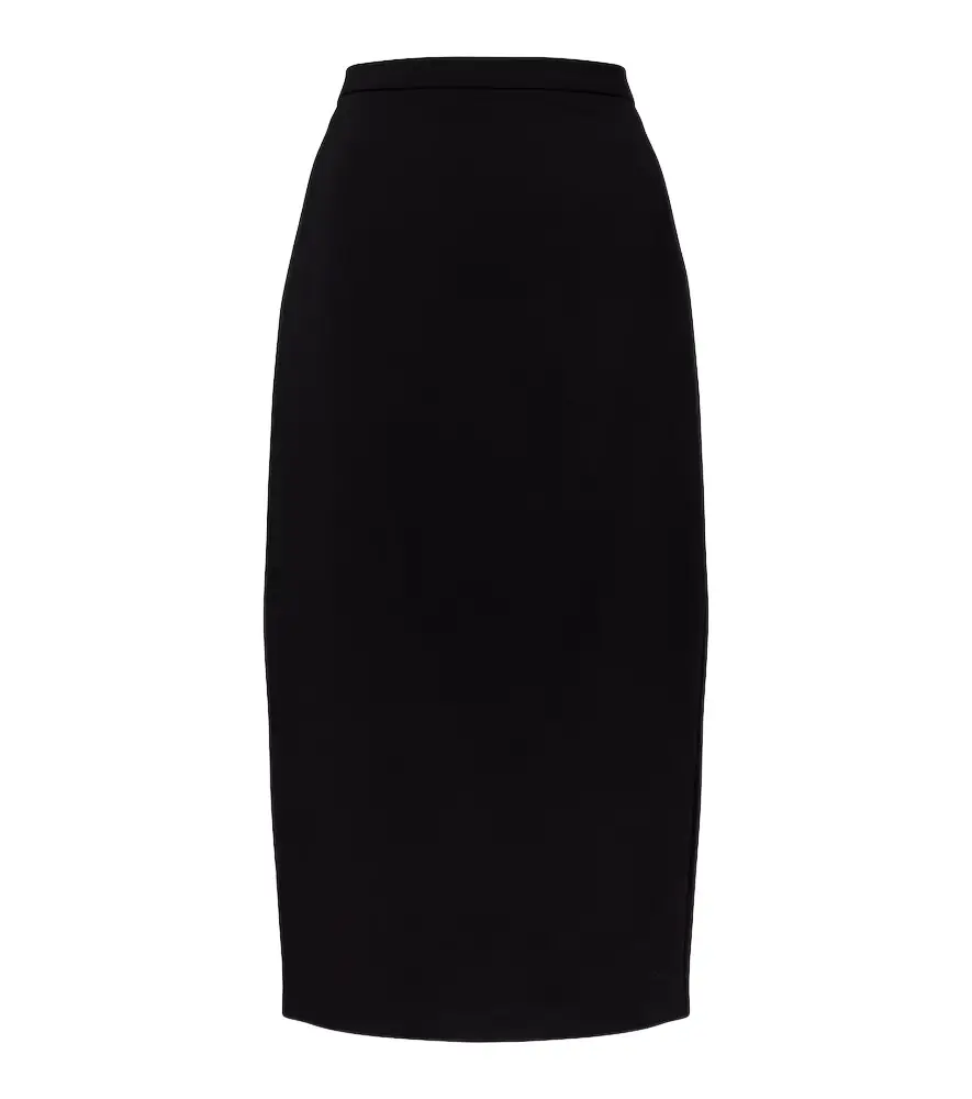 Max Mara Otre wool midi skirt