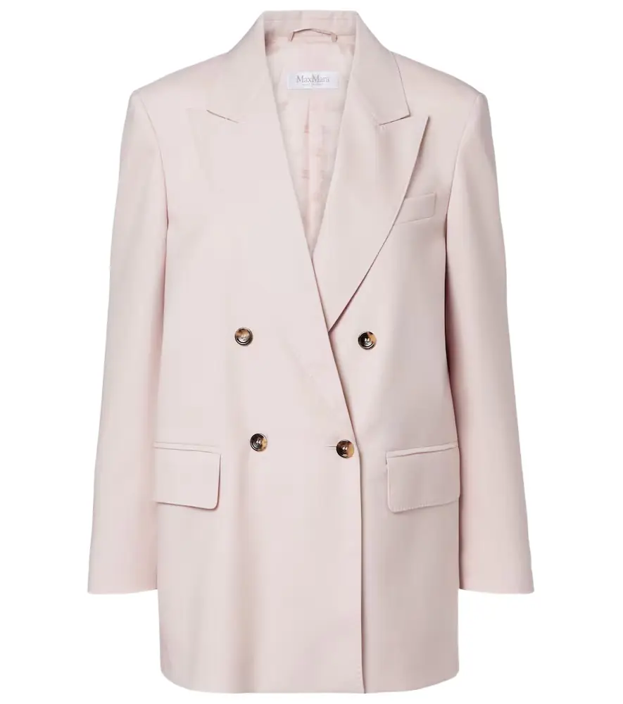 Max Mara Ombrosa wool-blend blazer