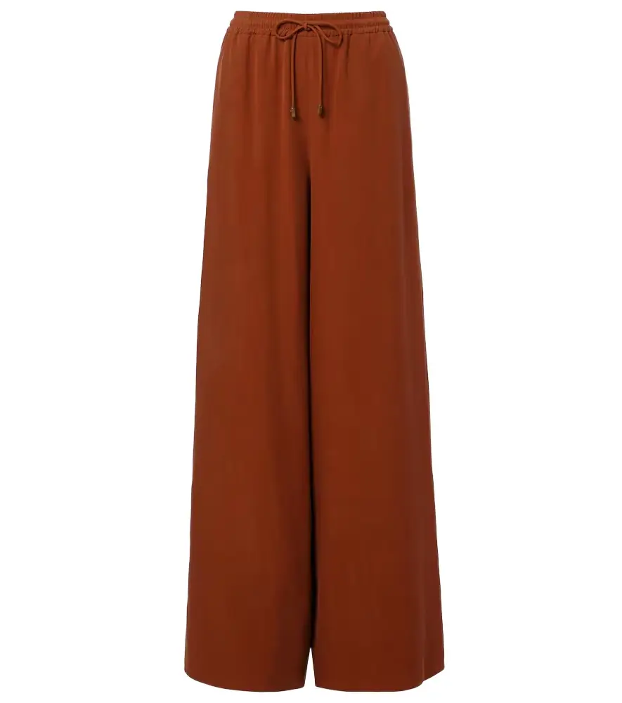 Max Mara Cotton wide-leg pants