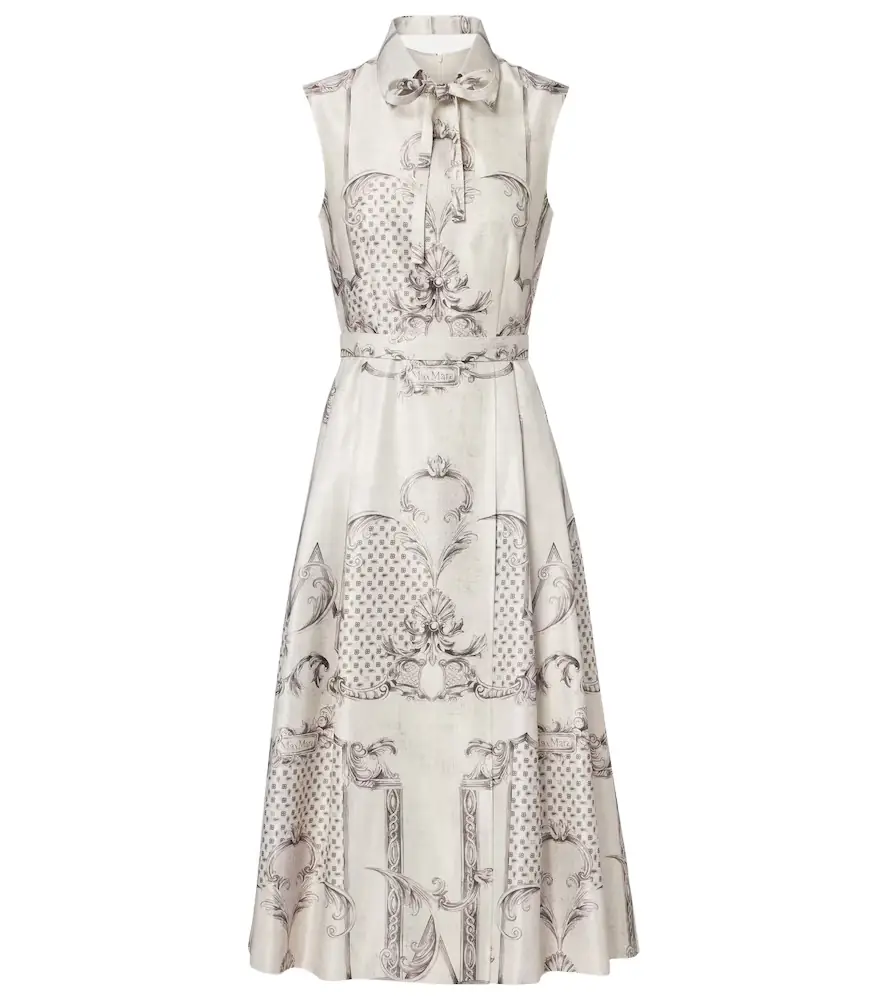 Max Mara Ambuto printed midi dress