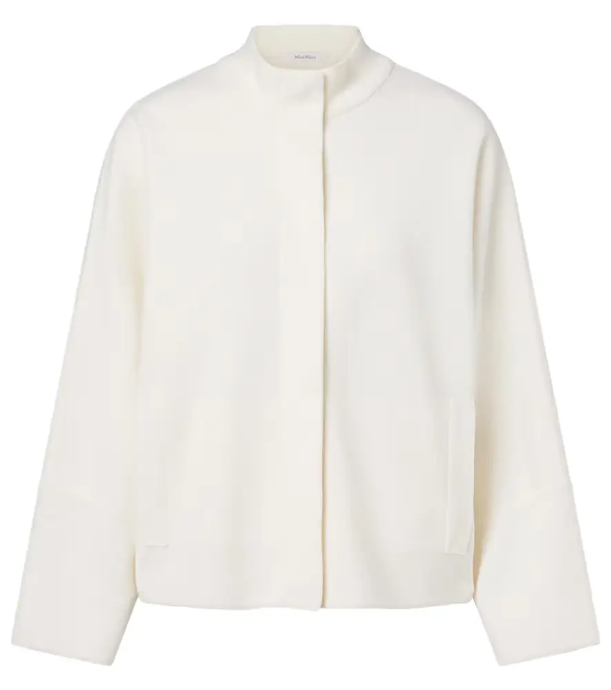 Max Mara Wool zip-up cardigan