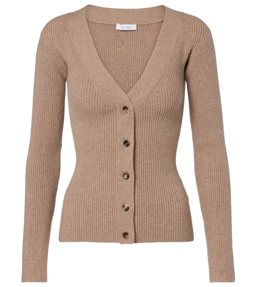 Max Mara Gioiosa wool and cashmere-blend cardigan