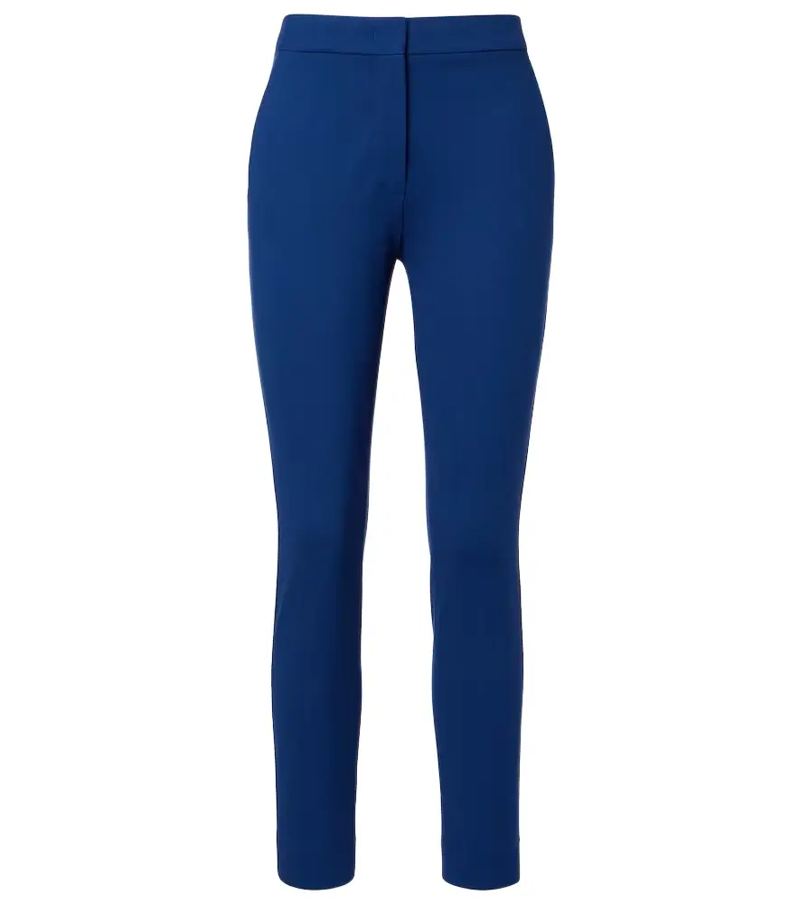 Max Mara Pegno jersey cropped slim pants