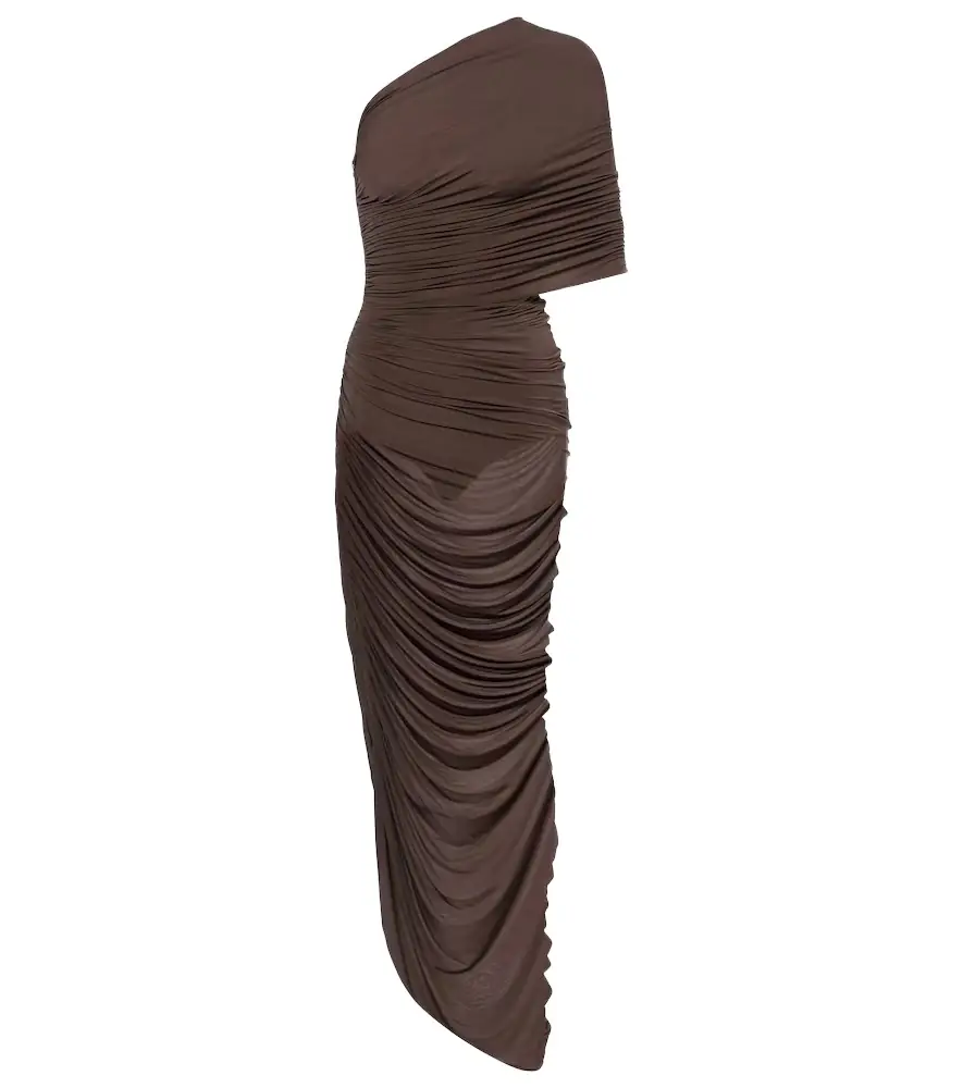 Magda Butrym Draped one-shoulder gown
