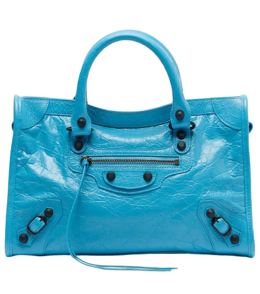 Balenciaga Le City Small leather tote bag