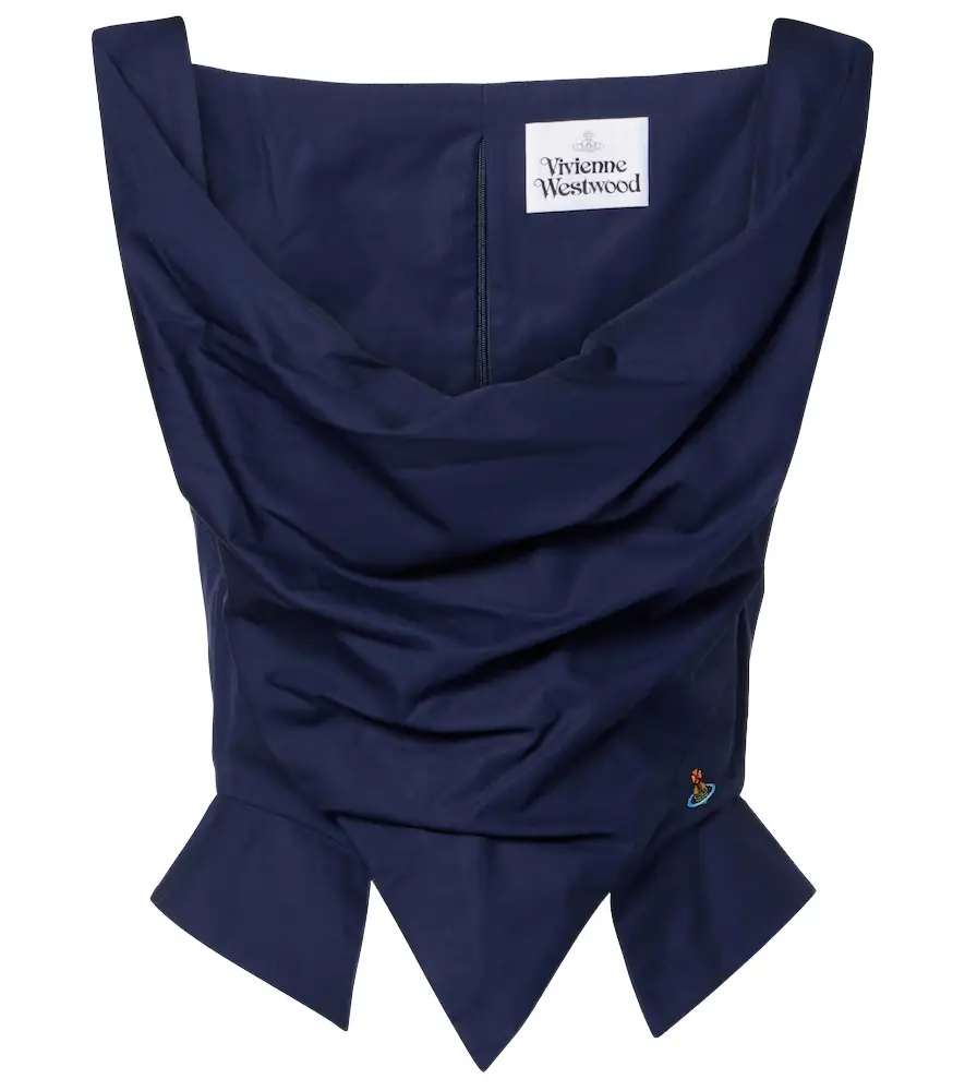 Vivienne Westwood Sunday cotton bustier top
