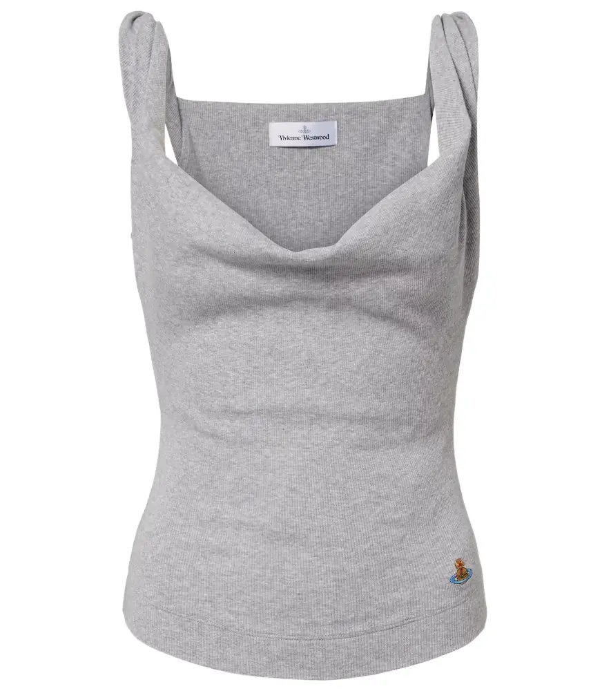 Vivienne Westwood Anna cotton-blend jersey tank top