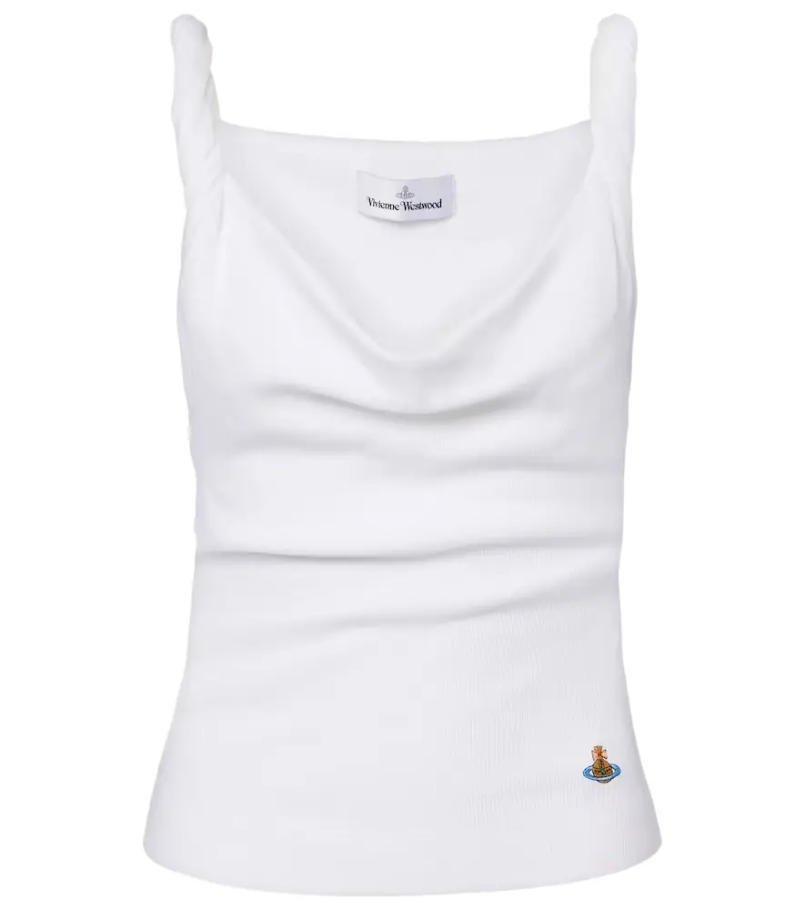 Vivienne Westwood Anna cotton-blend jersey tank top