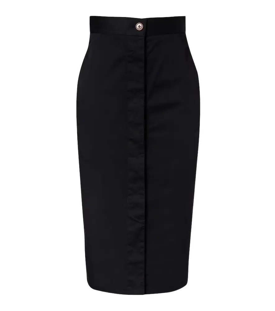 Vivienne Westwood Trouser cotton-blend pencil skirt