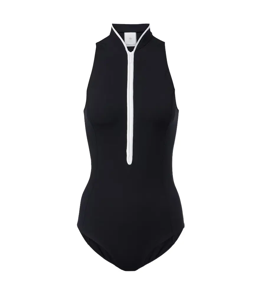 Hunza G Katya zip-up swimsuit