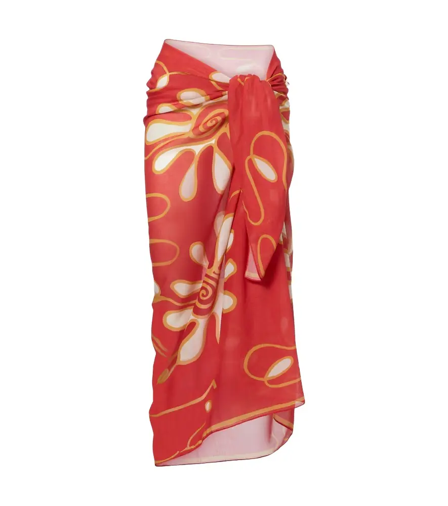 Cala de la Cruz Luana printed beach cover-up