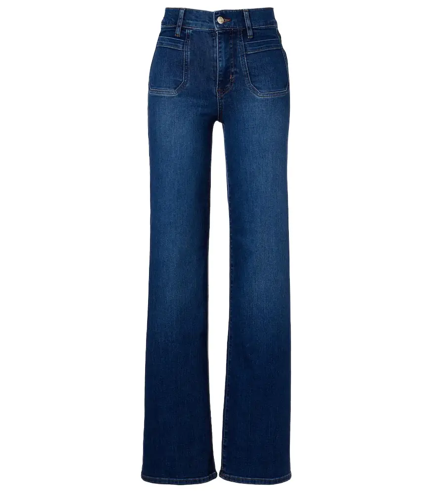 Frame Le Slim Palazzo wide-leg jeans