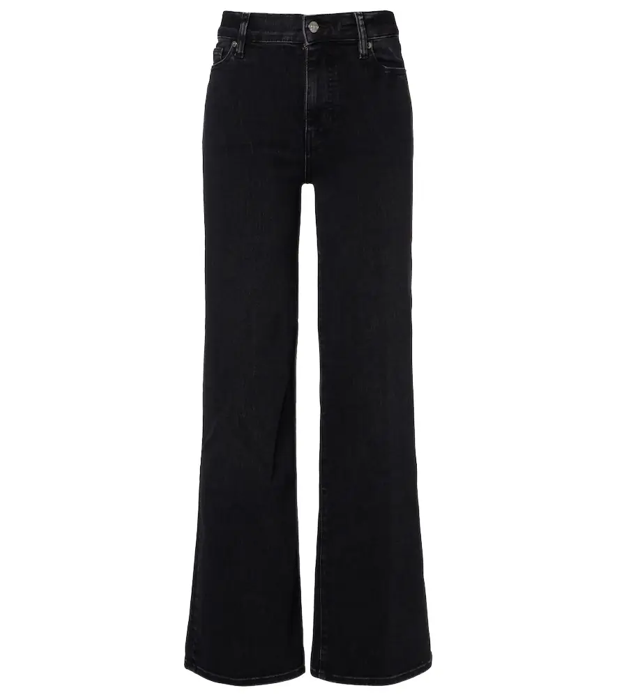 Frame Le Slim Palazzo high-rise wide-leg jeans