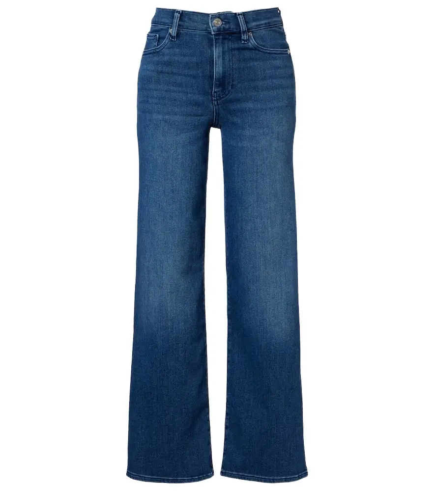 Frame Le Slim Palazzo wide-leg jeans
