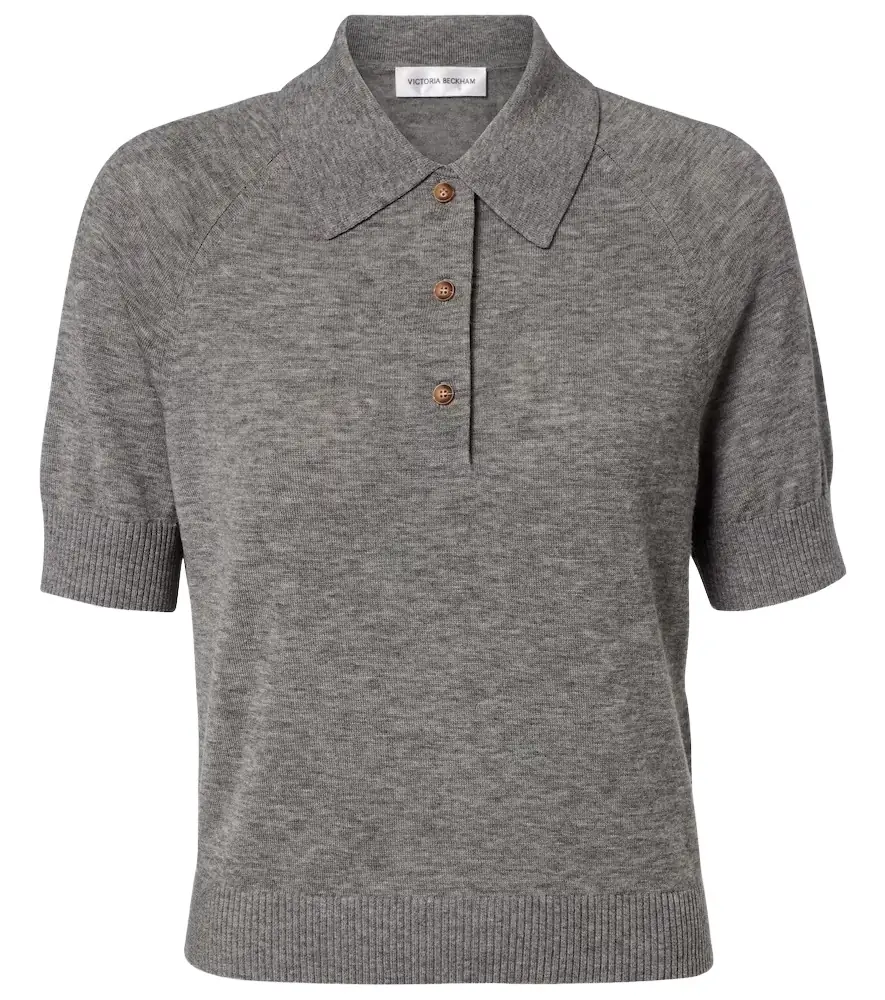 Victoria Beckham Wool polo shirt