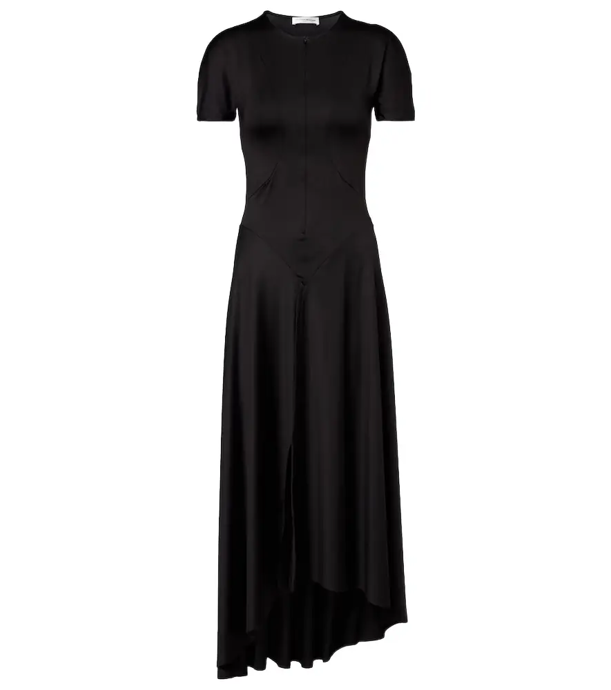 Victoria Beckham Asymmetric midi dress