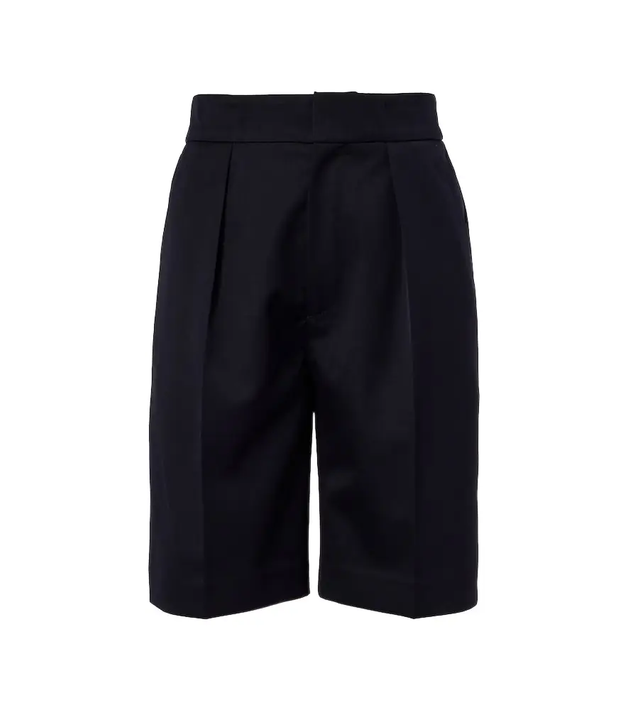 Victoria Beckham High-rise Bermuda shorts