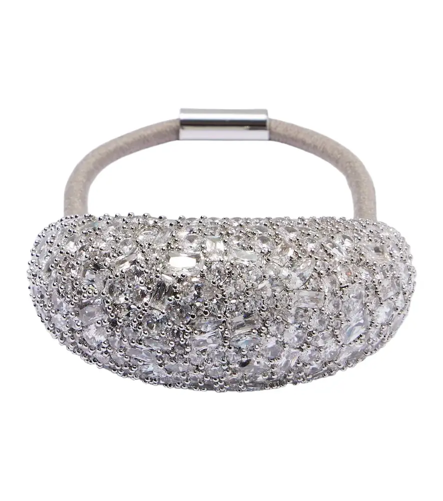 Jennifer Behr Czarina embellished hair tie