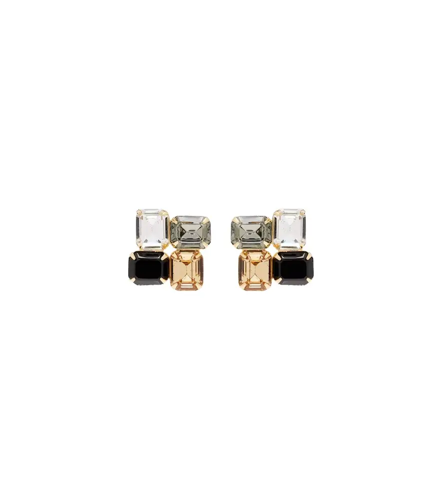 Jennifer Behr Piccolo gold-plated earrings