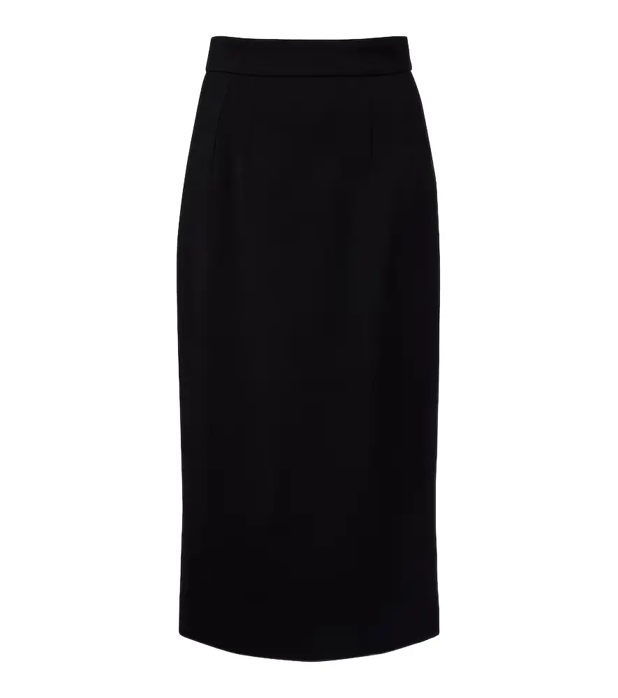 Dolce & Gabbana Wool-blend pencil skirt