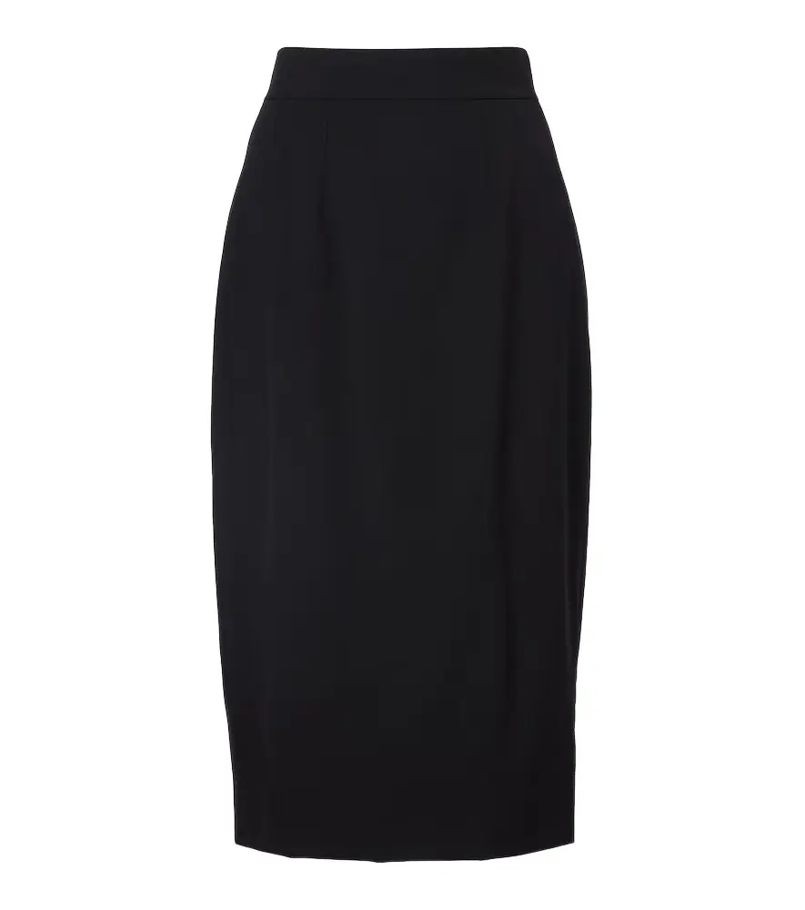 Dolce & Gabbana Wool-blend pencil skirt