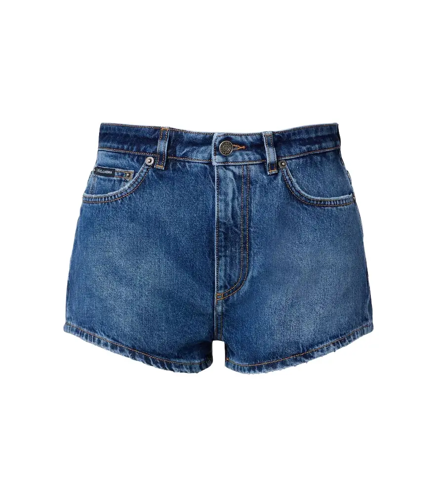Dolce & Gabbana Denim micro shorts