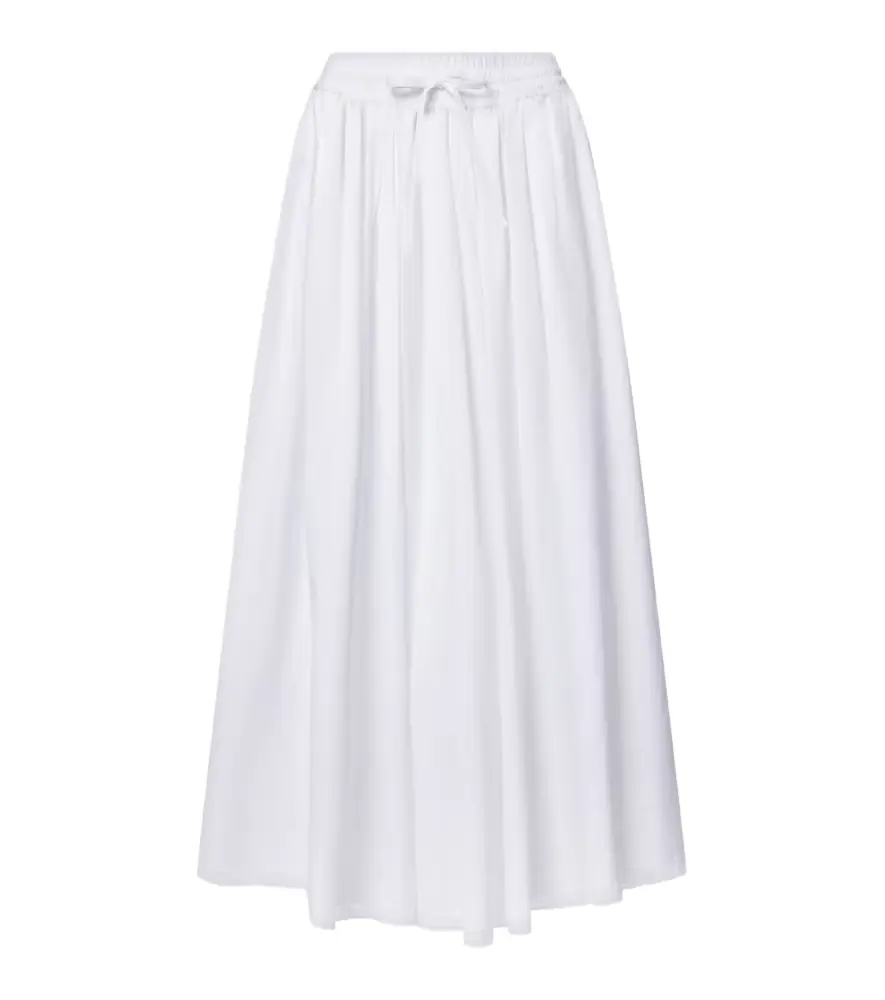 Dolce & Gabbana Cotton poplin midi skirt
