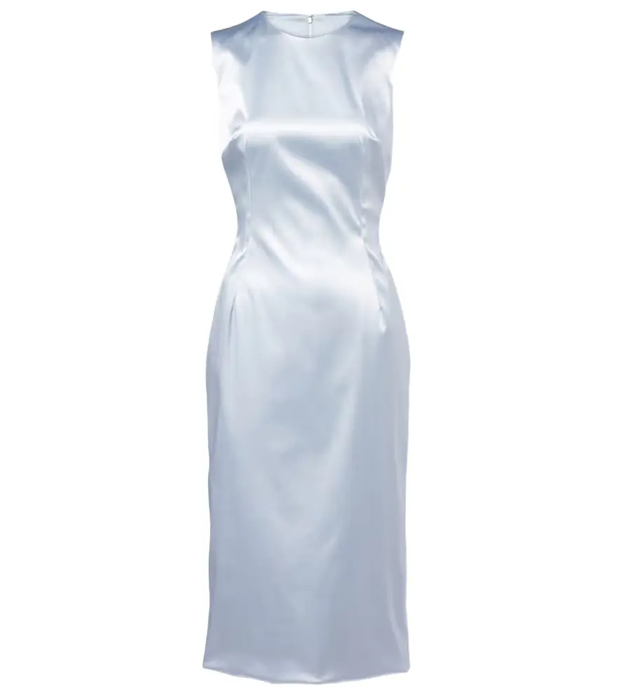 Dolce & Gabbana Satin midi dress