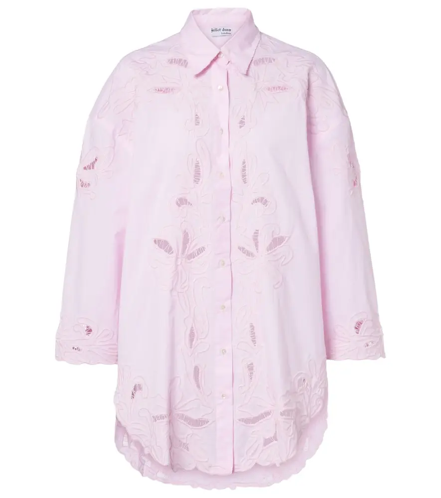 Juliet Dunn Oversized cotton top
