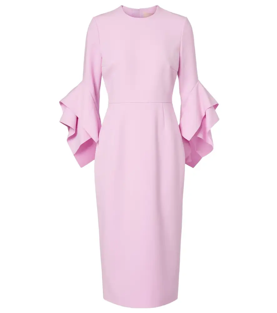 Roksanda Ruffled midi dress