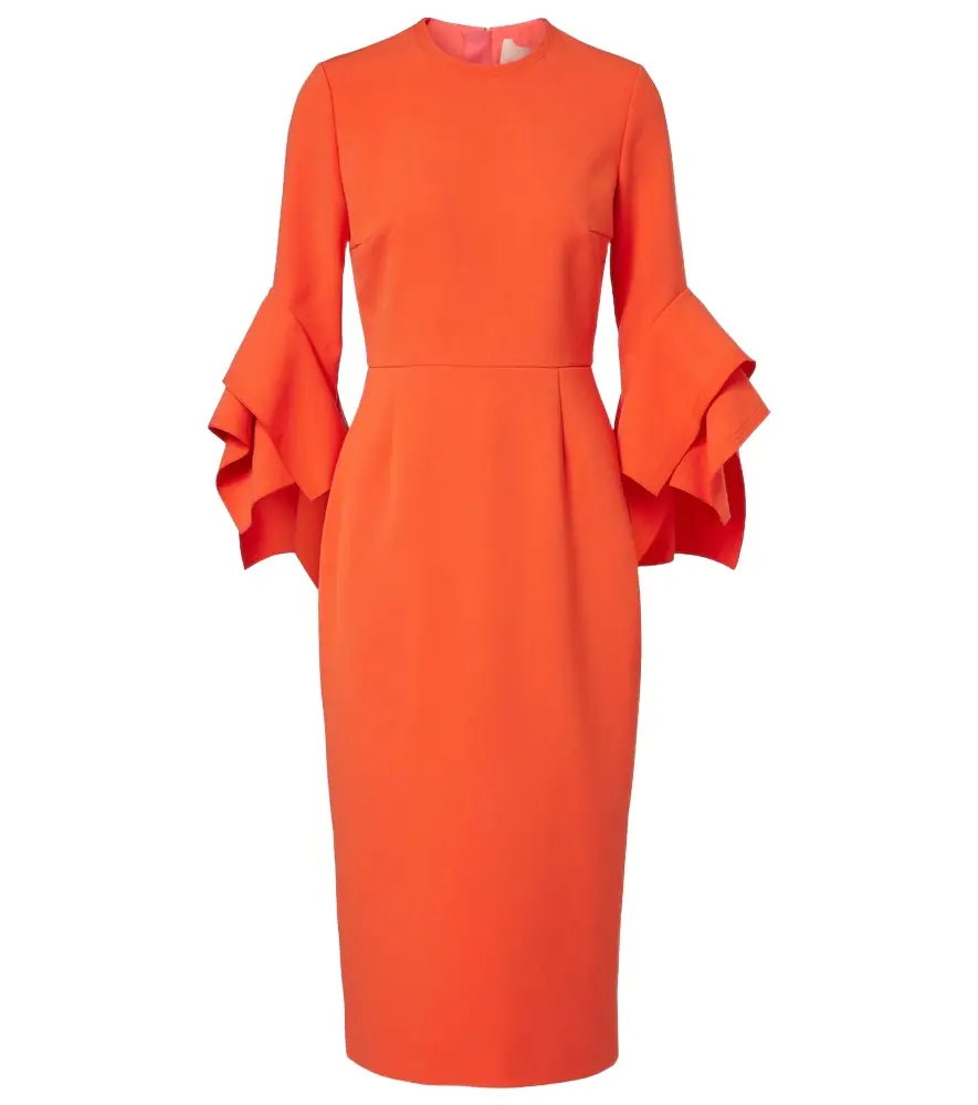 Roksanda Ruffled midi dress