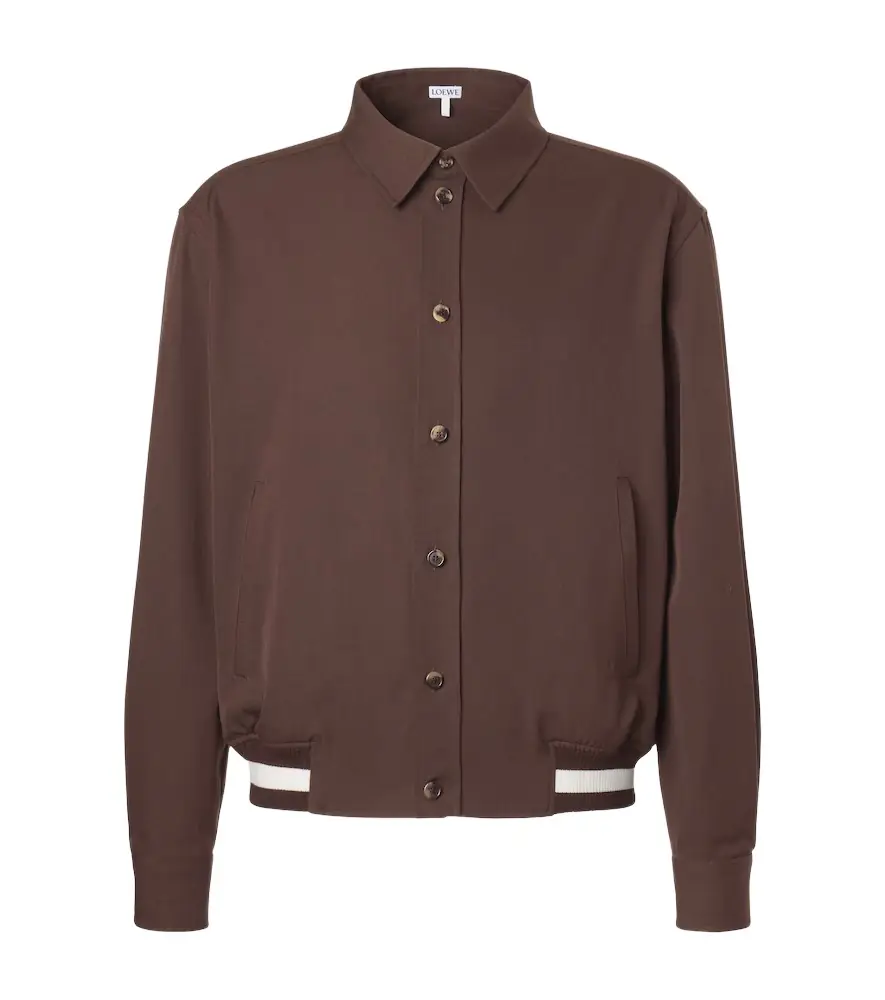 Loewe Wool gabardine blouson jacket