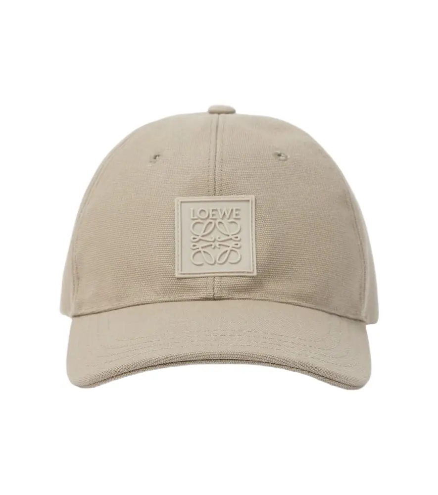 Loewe Anagram cotton canvas baseball cap