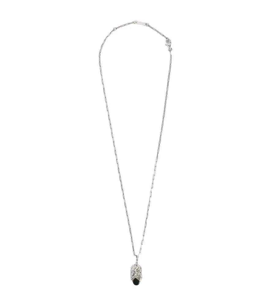 Bottega Veneta Sterling silver pendant necklace - Women's Jewelry And Watches