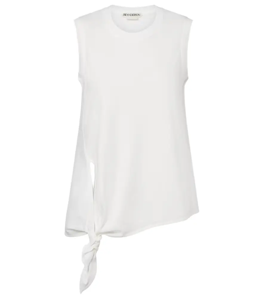 JW Anderson Cotton jersey tank top