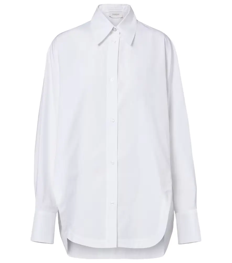 Sportmax Ovest oversized cotton poplin shirt