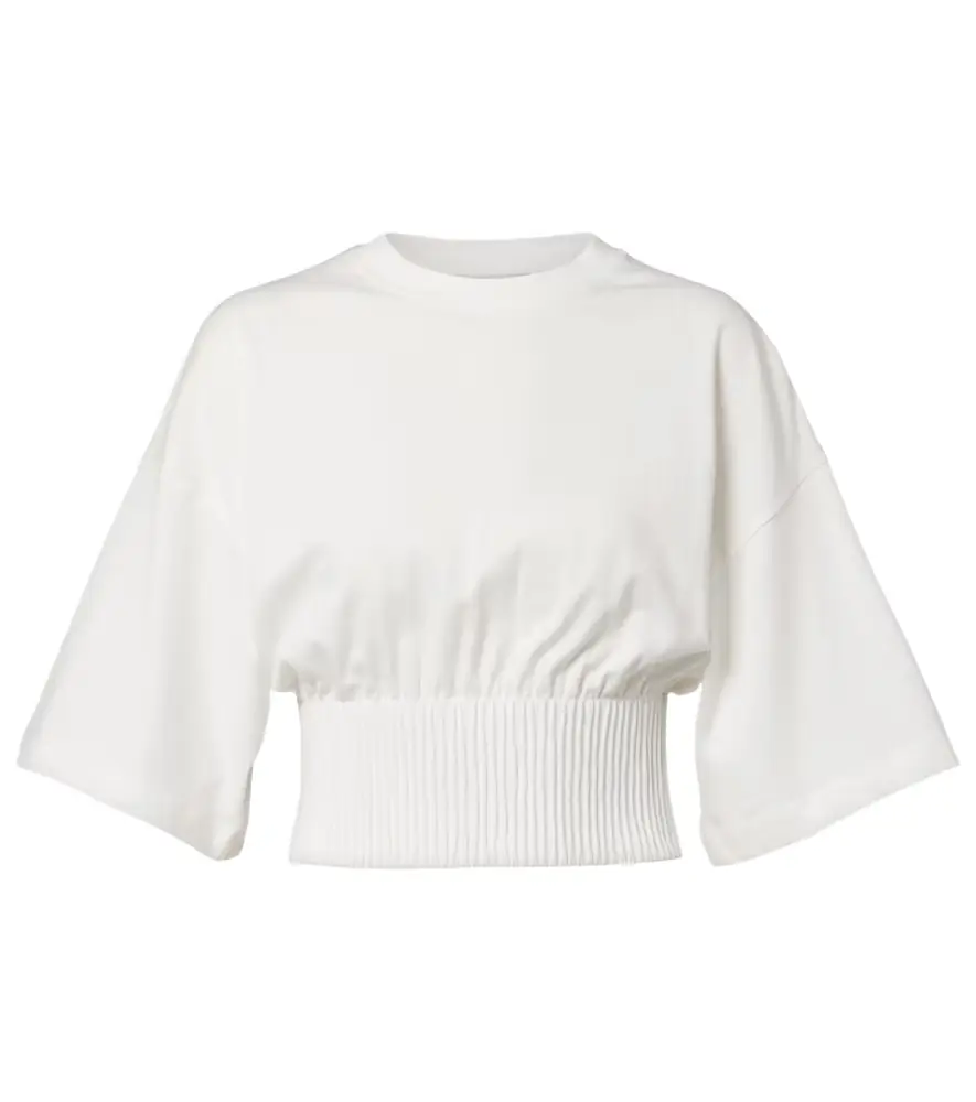 Sportmax Fosco cotton jersey top