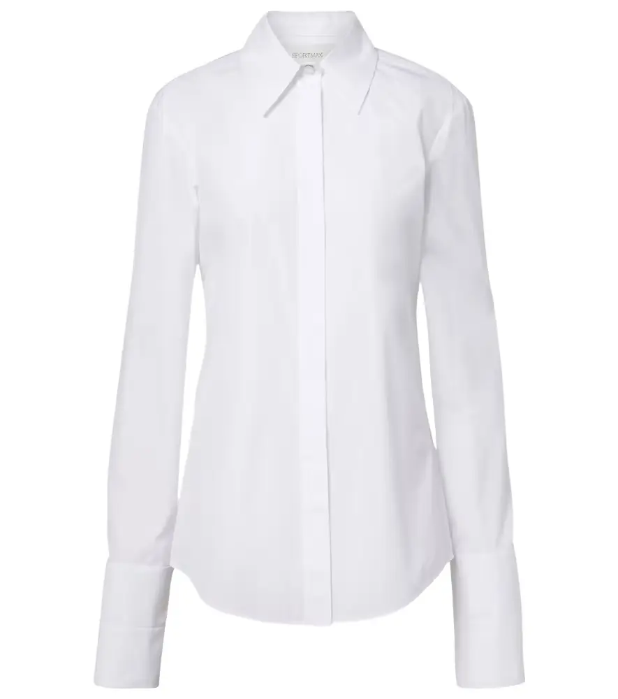 Sportmax Cotton poplin shirt